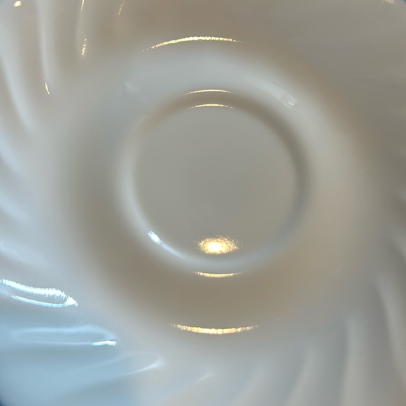 Set of 10 Corelle CorngWare English Meadow 6 inch saucers Swirl Blue Rim - Picture 2 of 6